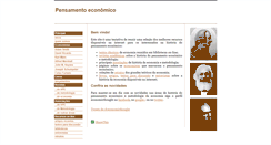 Desktop Screenshot of pensamentoeconomico.ecn.br