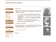 Tablet Screenshot of pensamentoeconomico.ecn.br